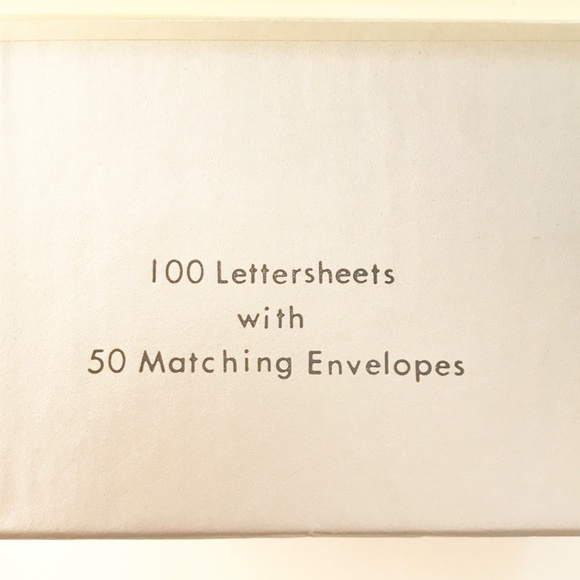 NWT Parchment Letter & Envelope Stationery - Picture 2 of 2